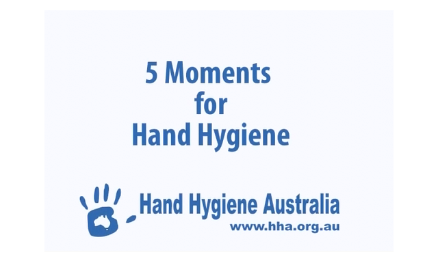 5 Moments for Hand Hygiene